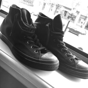 Chuck Taylor high top shoes